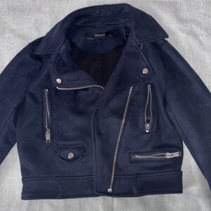 Zara Basic Navy Outerwear